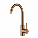 Otus Brushed Copper Slimline SS Sink Mixer Otus Brushed Copper Slimline SS Sink Mixer